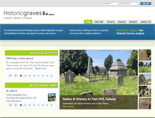 Tablet Screenshot of historicgraves.com